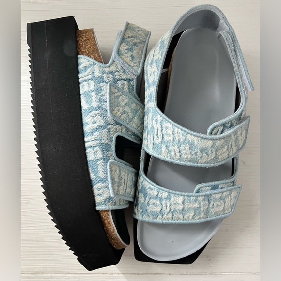 Palm Angels platform slingback sandals - Picture 7 of 10